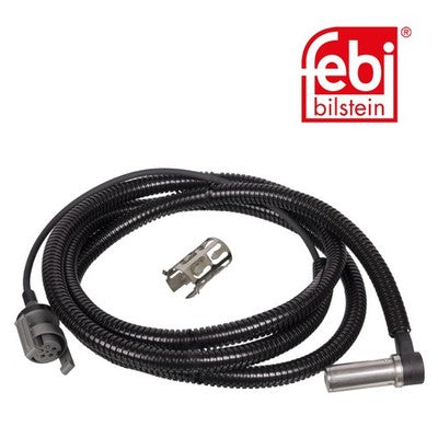 Febi 104899 ABS Sensor Front Axle Left With Bush Premium Grade High Performance