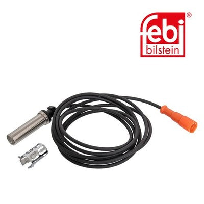 Febi 104527 ABS Sensor Front Axle Right With Bush Premium High Performance