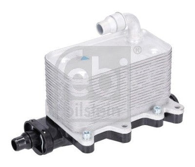 Febi 185186 Oil Cooler Automatic Transmission Fits BMW 5 Series 2007 - 2009