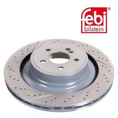 Febi 44084 Brake Disc Rear Premium Fits Mercedes-Benz E-Class 2011 - 2016