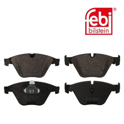 Febi 16865 Brake Pad Set Front Durable Premium Fits BMW 5 Series 2011 - 2016