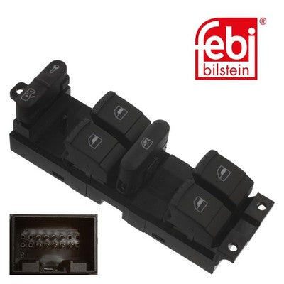 Febi 37644 Switch Unit Right Premium Durable Fits VW Bora 1998 - 2005