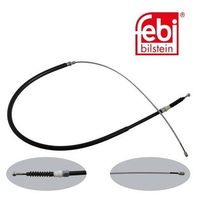 Febi 36347 Premium Brake Cable Left Rear Right Fits VW Touran 2003-2007