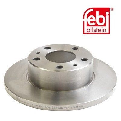 Febi 17416 Brake Disc Rear High Performance Fits Iveco Daily 1999 - 2007
