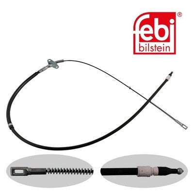 Febi 10594 Brake Cable Rear Right Durable Fits Mercedes-Benz T1/TN 1982-1989