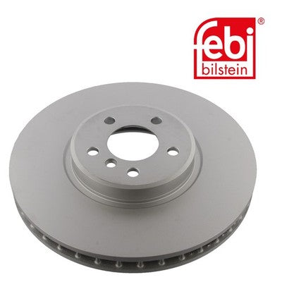 Febi 36394 Brake Disc Front Axle High Performance Fits BMW X6 2014 - 2019
