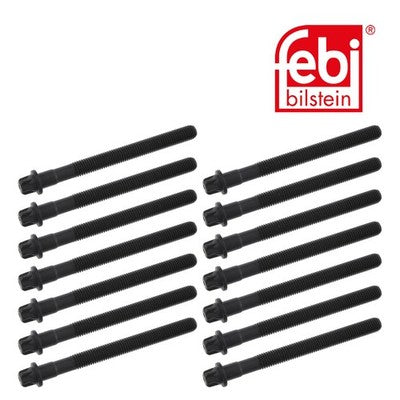 Febi 12033 Cylinder Head Bolt Set Standard Durable Fits BMW 3 Series 1999 - 2000