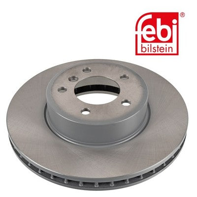Febi 24343 Brake Disc Front Axle Premium Fits BMW 5 Series 2007 - 2009