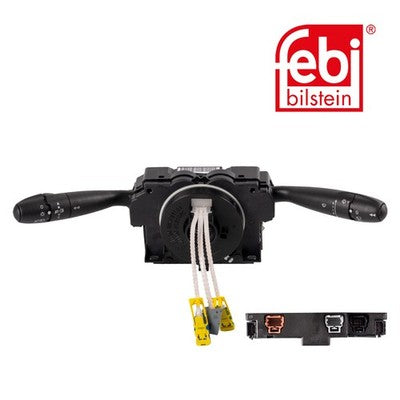 Febi 34931 Steering Column Switch Assembly Plastic Fits Peugeot 307 2000 - 2007