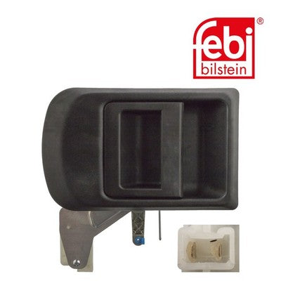 Febi 101981 Outer Door Handle Left Outer Plastic Black Fits Iveco Daily 11 - 14