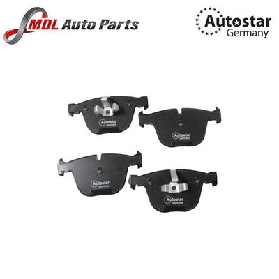 AutoStar Rear Brake Pads for BMW 7 Series F01-F04, 5 Series GT F07 34216790966