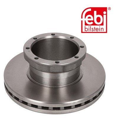 Febi 173123 Brake Disc Rear Axle Premium Grade Durable High Performance