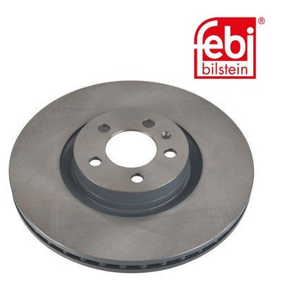 Febi 107507 Brake Disc Front Axle Premium Fits VW Polo 2017 - 2025