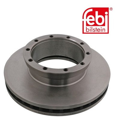 Febi 06986 Brake Disc Front Axle Premium Grade Durable High Performance