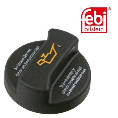 Febi 02113 Oil Filler Cap Plastic High Performance Fits VW Bora 1998 - 2005