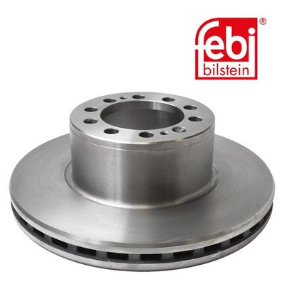 Febi 29167 Brake Disc Internally Vented 430 mm Diameter Coated Surface
