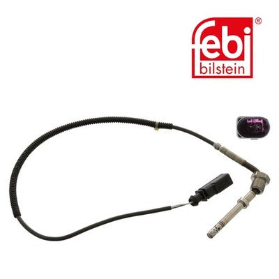 Febi 100846 Exhaust Gas Temperature Sensor Premium Fits Audi A6 2004 - 2008