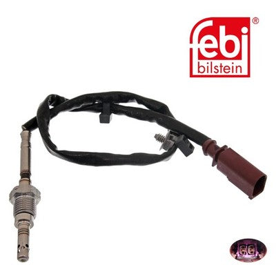 Febi 49304 Exhaust Gas Temperature Sensor Premium Fits Audi A6 2008 - 2011