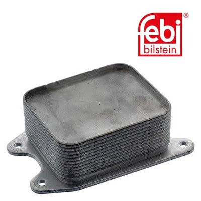 Febi 101050 Oil Cooler Aluminium Premium High Quality Fits Audi Q3 2013 - 2018