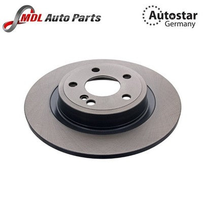 2X BRAKE DISCS REAR VENTED 000423161207 MERCEDES-BENZ R172 SLK SLC