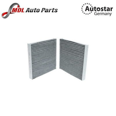 AutoStar Germany Cabin Air Filter Set 64319237158 for BMW F25 F26 (2PCS)