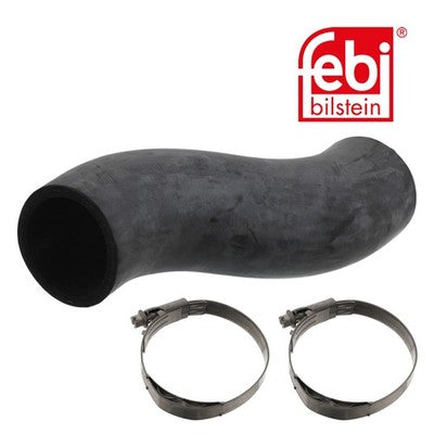 Febi 49101 Coolant Hose Black With Clamps Durable Standard High Performance