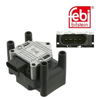 Febi 27132 Ignition Coil Premium High Performance Fits VW Bora 1998 - 2005
