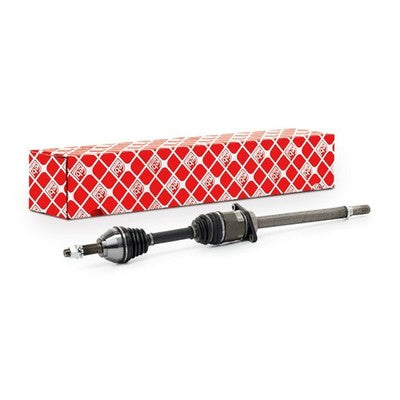Febi 182959 Drive Shaft With Nut Front Right Fits Nissan Qashqai +2 2011 - 2013