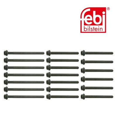 Febi 26436 Cylinder Head Bolt Set Premium Fits Volkswagen Phaeton 2002 - 2005