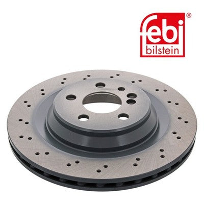 Febi 43943 Brake Disc Rear Premium Fits Mercedes-Benz S-Class 2002 - 2005