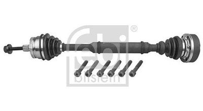 Febi 193705 Drive Shaft Front Axle Right Premium Grade Fits Audi A4 1994 - 2000