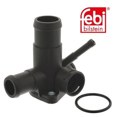Febi 18240 Coolant Flange Front Plastic Premium Fits VW Golf 1991 - 1995