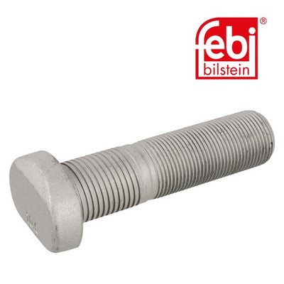 Febi 48708 Wheel Stud Zink Flake Coated Spiral Bolt Steel High Performance