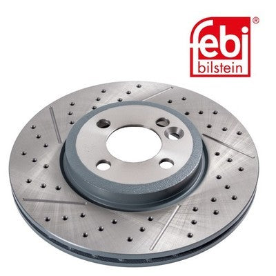 Febi 43954 Brake Disc Front High Performance Fits Mini Cooper 2010 - 2015