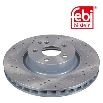 Febi 26407 Brake Disc Front Premium Fits Mercedes-Benz S-Class 2009 - 2013