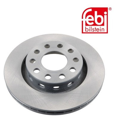 Febi 44125 Brake Disc Rear Axle High Performance Fits Audi A6 1997 - 2005