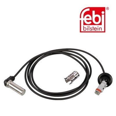Febi 106473 ABS Sensor Front Axle Left Right With Bush Premium High Performance