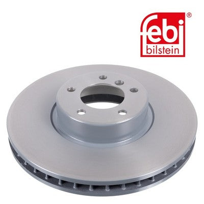 Febi 104806 Brake Disc Front Axle Premium Fits BMW 5 Series 2004 - 2010