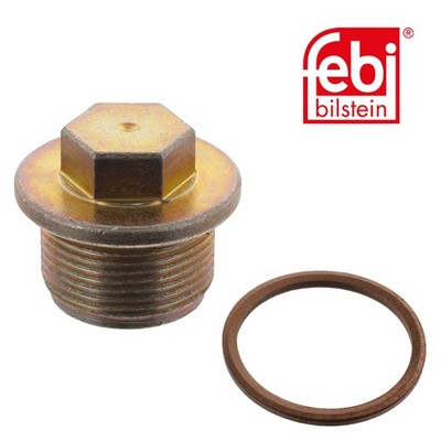 Febi 19401 Oil Drain Plug Premium Fits Mercedes-Benz C-Class 2009 - 2014