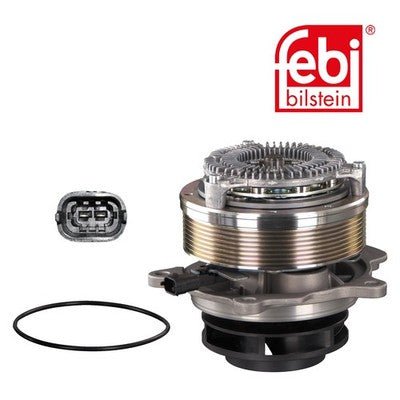 Febi 101259 Water Pump Aluminium With Gasket And Seal Premium High Performance