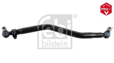 Febi 178651 Drag Link Front Axle Adjustable on One Side Crown Nut Premium Grade