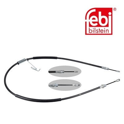 Febi 101819 Premium Brake Cable Left Rear Durable Fits Ford Transit 2011-2014