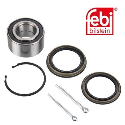Febi 31252 Wheel Bearing Kit Angular Ball Bearing Fits Nissan Micra 2000 - 2003