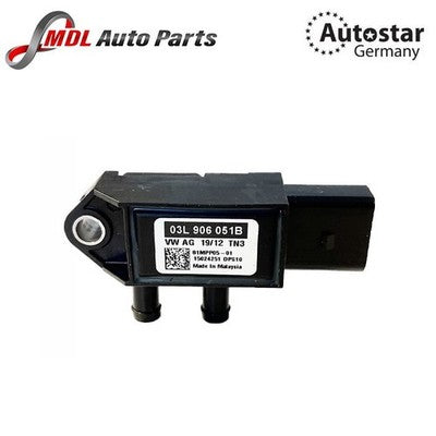 AUTOSTAR 03L906051D EXHAUST PRESSURE SENSOR - 03L906051B 03L906051D