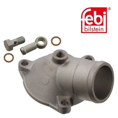 Febi 34700 Thermostat Housing Cast Aluminium Fits Mercedes-Benz T1 1982 - 1994