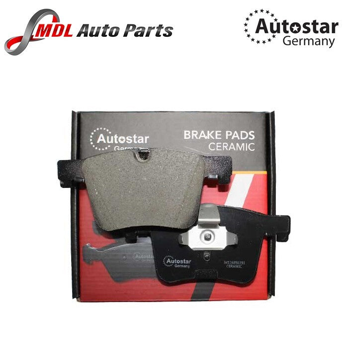 AutoStar Germany Ceramic Front Brake Pads 34116856193 BMW F20 F21 F22 F23 F30
