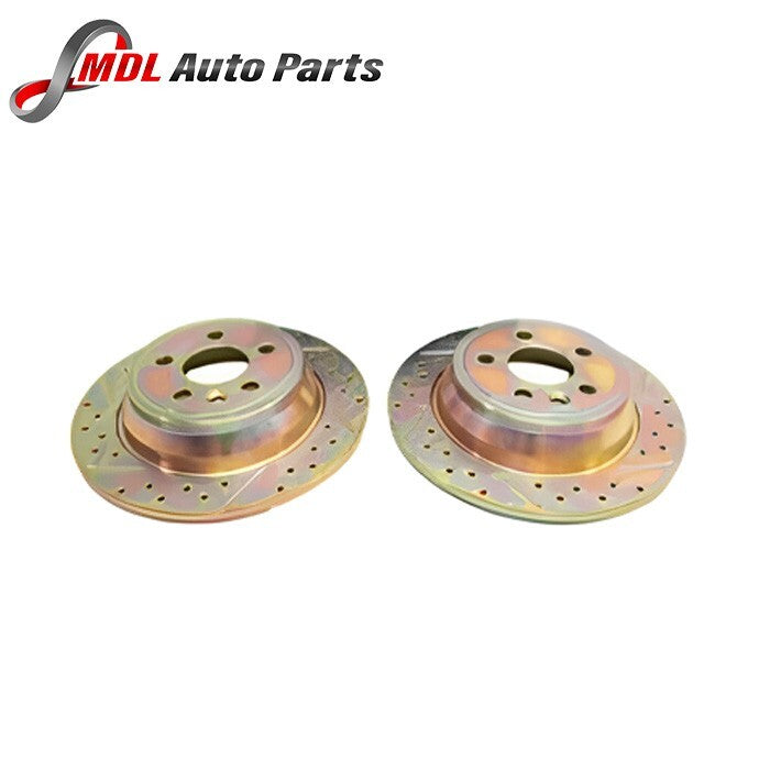 Terrafirma Rear Brake Disc 2x LR001019 Freelander 2 2006 - 2014