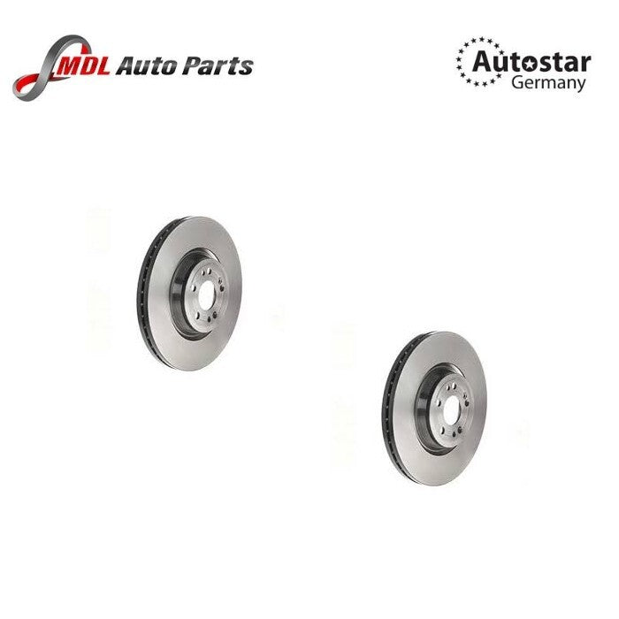 AUTOSTAR Brake Discs Front FOR MERCEDES GLE 2.9 GLE350 GLE400 * 2PC SET