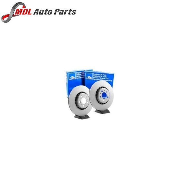 Ate Front Brake Disc 2x SDB500182 Range Rover 2002 - 2009