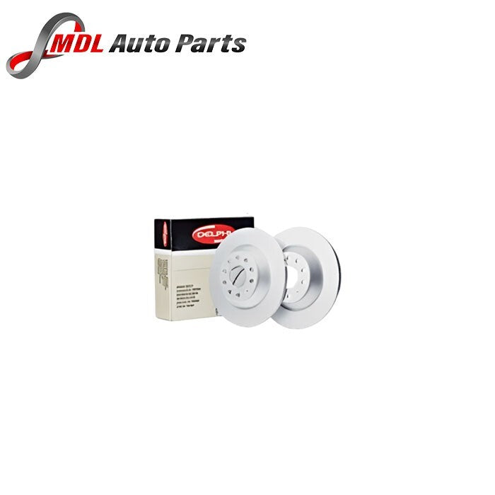 Delphi Rear Brake Discs 2x SDB000211 Range Rover 2002 - 2009